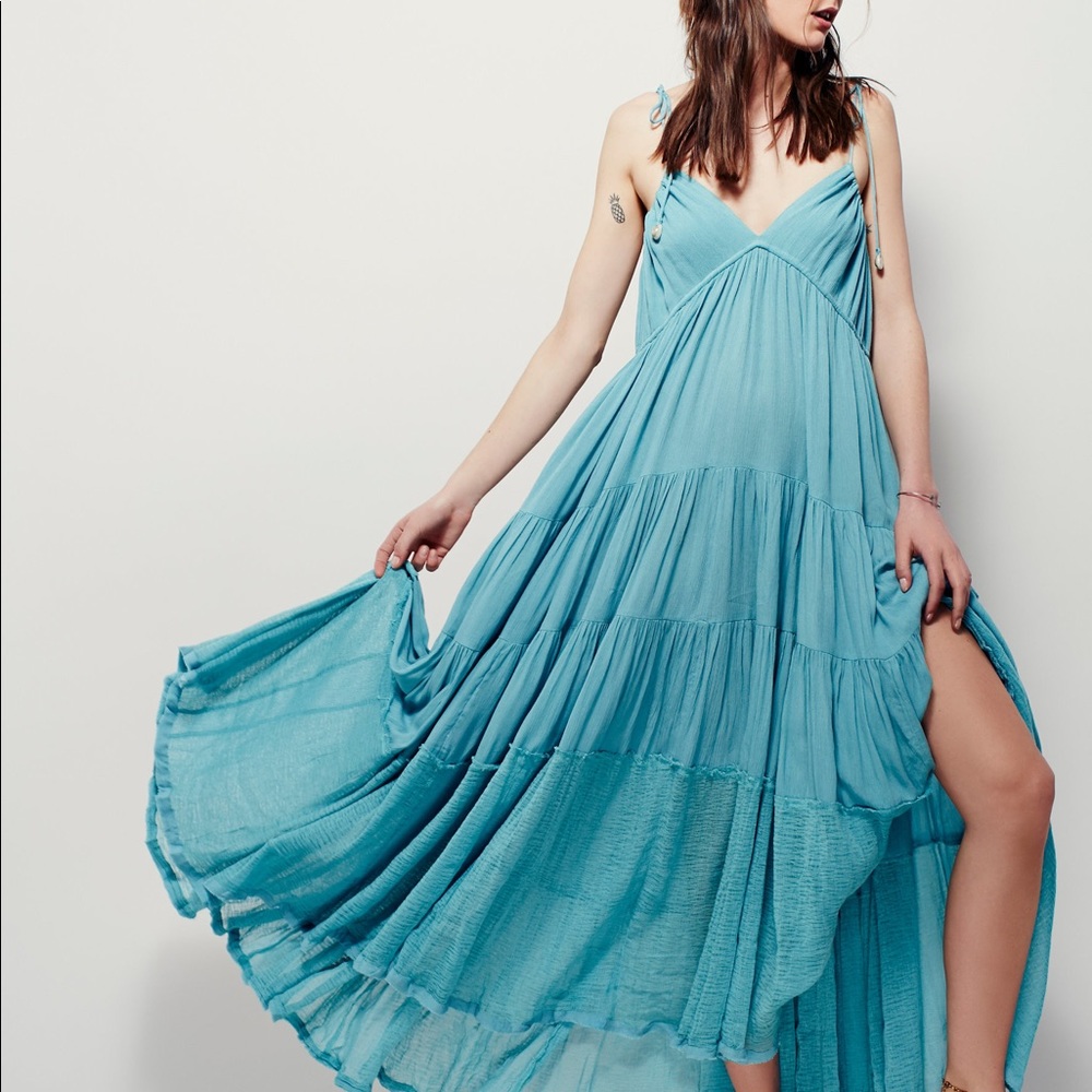 Free People Cosmico Maxi Dress S